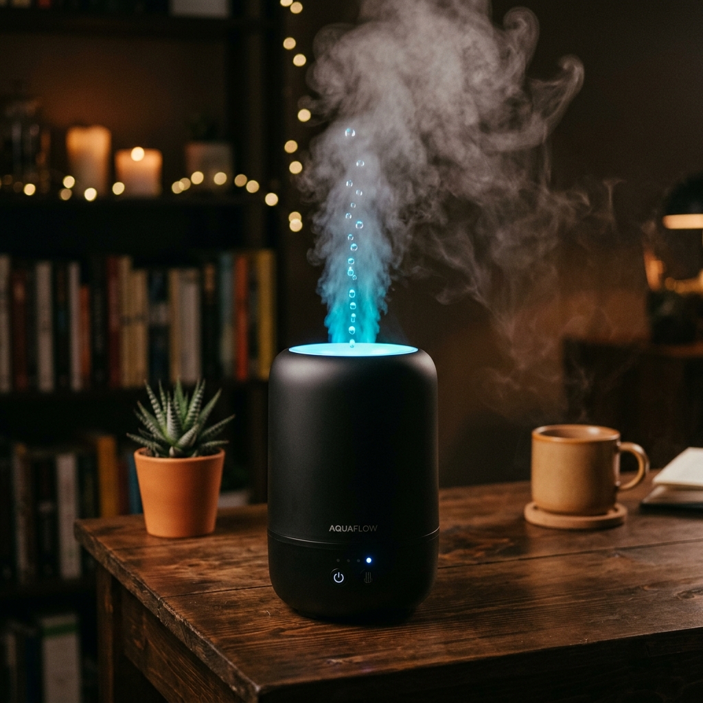 AeroSphere anti-gravity water drops humidifier